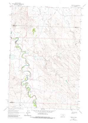 Mosby SE USGS topographic map 46107g7