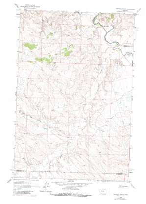 Maxwell Ranch topo map