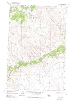 Hill Ranch USGS topographic map 46107h7