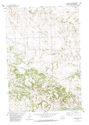 P K Ranch SW USGS topographic map 46108a2