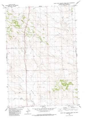 North Fork Crooked Creek East topo map
