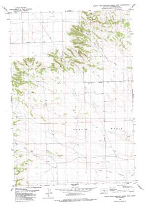 North Fork Crooked Creek West topo map