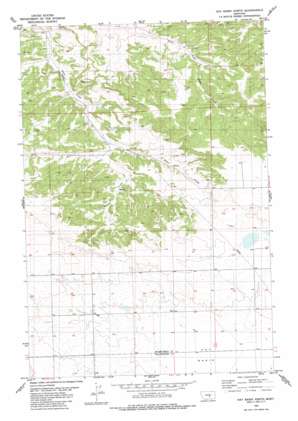 Hay Basin North USGS topographic map 46108b6
