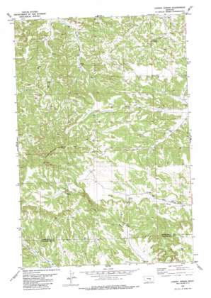 Cherry Spring USGS topographic map 46108c2
