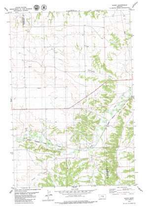 Bundy USGS topographic map 46108c7