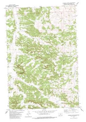 Chimney Butte USGS topographic map 46108d2