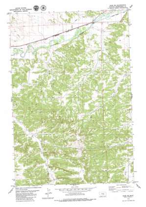 Gage NE USGS topographic map 46108d3