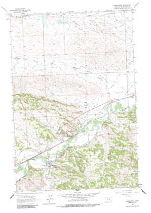 Musselshell USGS topographic map 46108e1
