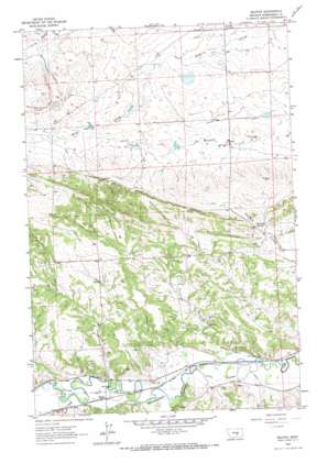 Musselshell USGS topographic map 46108e2