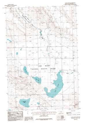 Lake Mason topo map