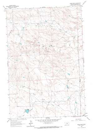 Akers Ranch topo map
