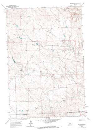 Mud Spring USGS topographic map 46108g1