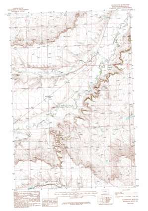 Flatwillow USGS topographic map 46108g4
