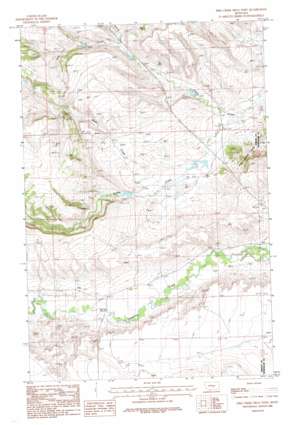 Pike Creek Hills W. USGS topographic map 46108g6