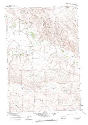 Breed Spring topo map