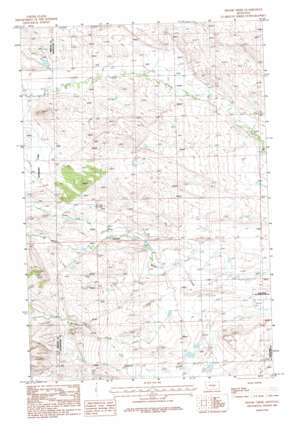 Snoose Creek USGS topographic map 46108h5