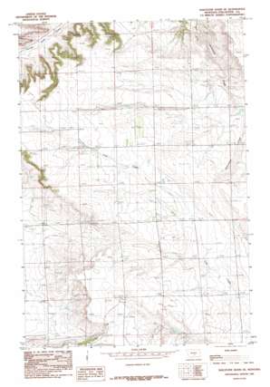 Hailstone Basin SE USGS topographic map 46109a1