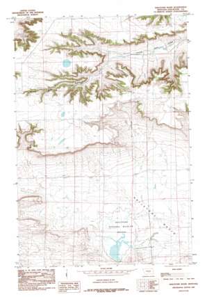 Hailstone Basin USGS topographic map 46109a2