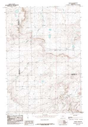 Gibson USGS topographic map 46109a5