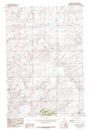 Gibson SW USGS topographic map 46109a6
