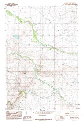 Melville USGS topographic map 46109a8