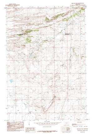 Melville Nw topo map