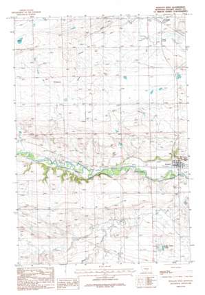 Ryegate West USGS topographic map 46109c3
