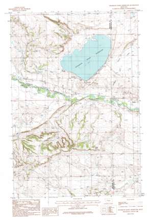 Deadmans Basin Reservoir USGS topographic map 46109c4