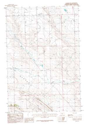 Cushman NE USGS topographic map 46109d1