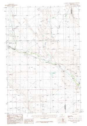 Halbert Creek South USGS topographic map 46109d4
