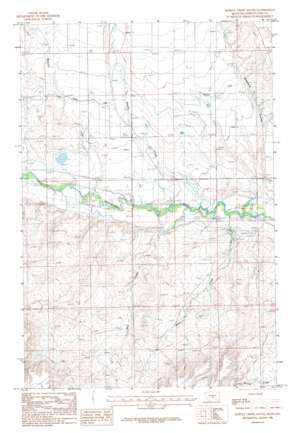 Hopley Creek South topo map