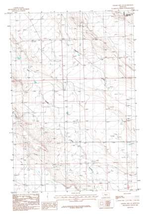 Sahara Hill SE USGS topographic map 46109e1