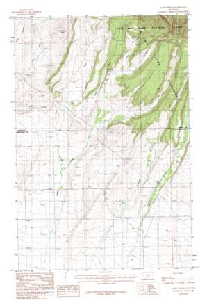 Yaple Bench USGS topographic map 46109f5