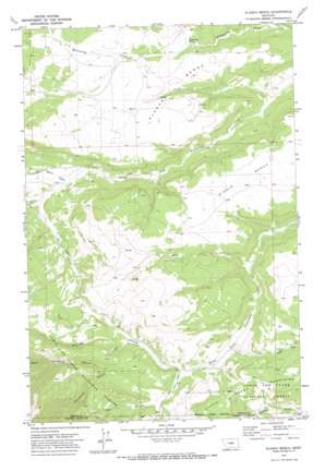 Alaska Bench USGS topographic map 46109g2