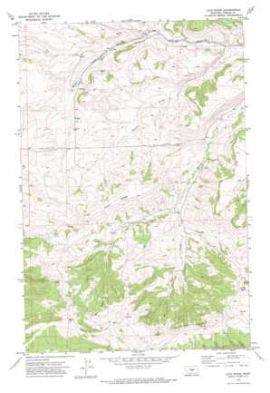 Loco Ridge USGS topographic map 46109h2