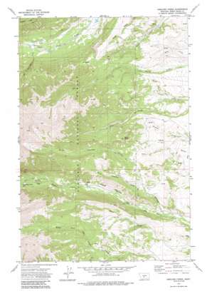 Battleship Butte USGS topographic map 46110a2