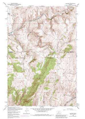 Sixteen USGS topographic map 46110b8