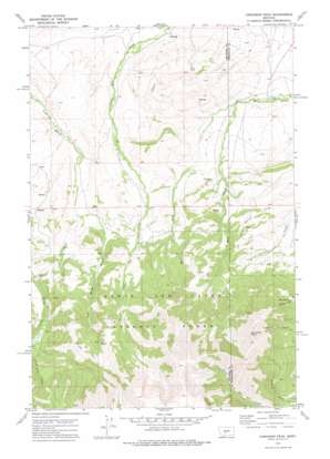 Cinnamon Peak USGS topographic map 46110c3