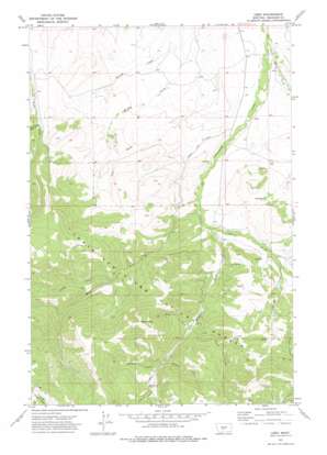 Lebo USGS topographic map 46110c4