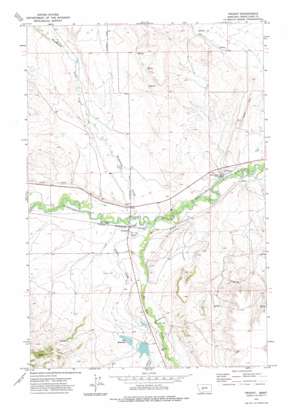 Twodot USGS topographic map 46110d1