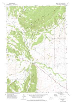 Mount Howe topo map