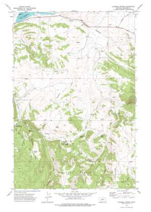Fourmile Spring USGS topographic map 46110e6