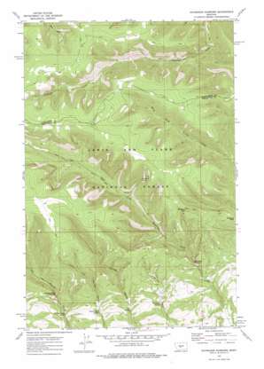Haymaker Narrows topo map