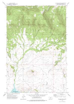Hoover Spring USGS topographic map 46110f6
