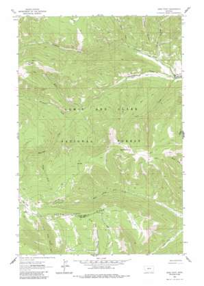 Sand Point USGS topographic map 46110g5