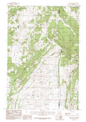 Devils Fence USGS topographic map 46111b7