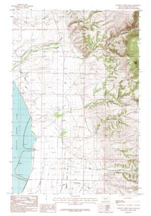 Gurnett Creek West USGS topographic map 46111d4