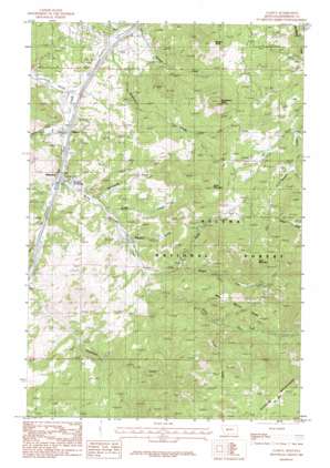 Clancy USGS topographic map 46111d8