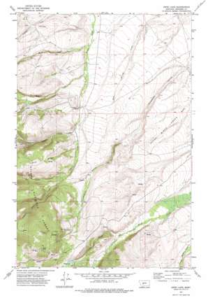 Gipsy Lake USGS topographic map 46111e2