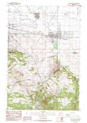 East Helena USGS topographic map 46111e8